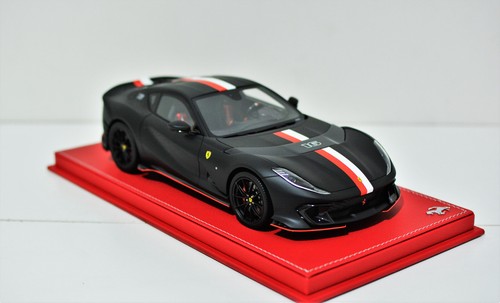Ferrari 812 Competizione 1/18 Resin Model Car Limited (Matte Black) - BBR Models - Picture 3 of 7