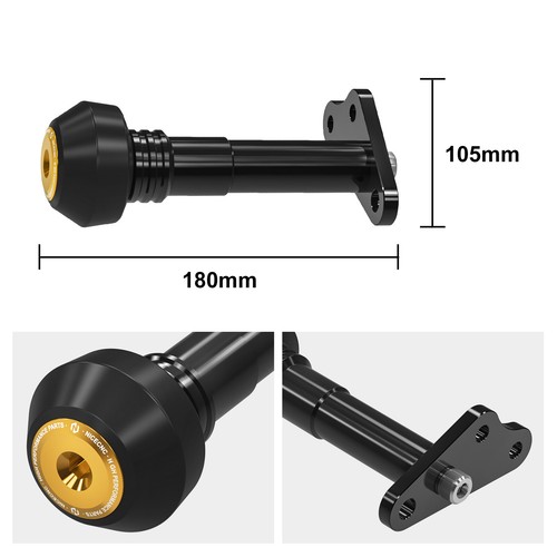 NICECNC Frame Sliders Crash Protector For Suzuki DRZ400S/SM 2000-2022 2023 2024 - Picture 5 of 11