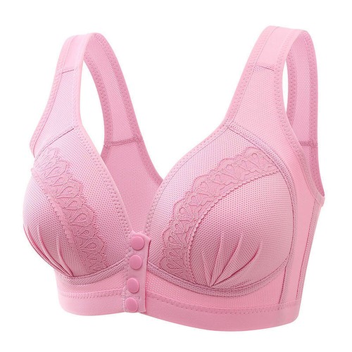 Womens Front Closure Wireless Lingerie Bras Vest Underwear Plus Size Brassiere - Picture 14 of 25