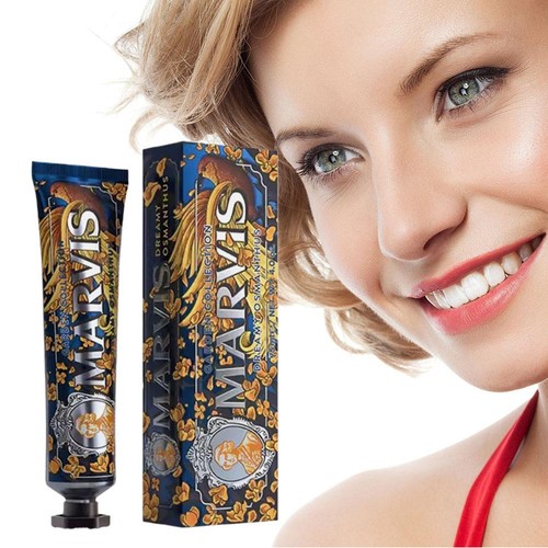 MARVIS Toothpaste Whitening Lily Mint, Secret Rose,Osmanthus Mint 75ml - 1-3pcs - Picture 7 of 14