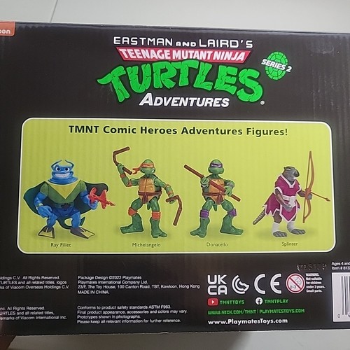 Playmates TMNT Teenage Mutant Ninja Turtles Classic Heroes 4 Pack Series 2 - Bild 6 von 6