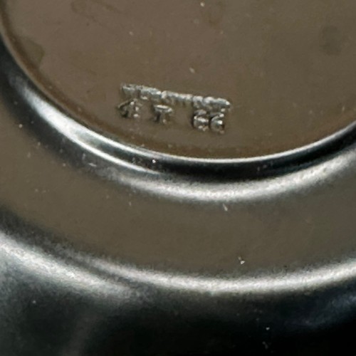 Wedgwood Etruria & Barlaston Matte Black Cup & Saucer Set – Vintage Solid Black - Picture 11 of 11