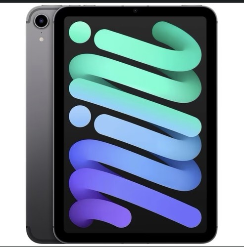 Apple iPad Mini 6 2021 8.3" Space Grey 64GB Wi-Fi & Cellular 5G Tablet - Picture 3 of 4
