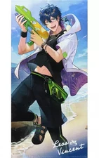 Nijisanji Leos Vincent Towel Extra Large 60x120cm Virtual YouTuber Summer 2023