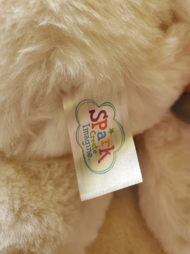 Spark Create Imagine Soft Bunny Plush, white rattle baby NWT - Picture 4 of 7