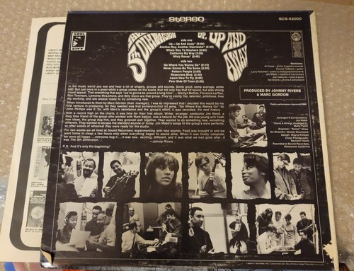 The 5th Dimension - Up Up And Away - 1967 Soul City SCS 92000 VG/VG+ - Picture 2 of 2
