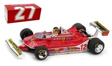 Brumm Ferrari 312 T4 #12 2nd French GP 1979 - Gilles Villeneuve 1/43 Scale