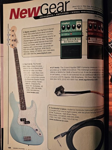Bass Player Magazine September 2002 - Remembering John Entwistle The Who - Picture 3 of 8