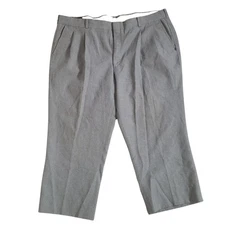 Vintage 80s Botany 500 gray slacks size 42x30 altered
