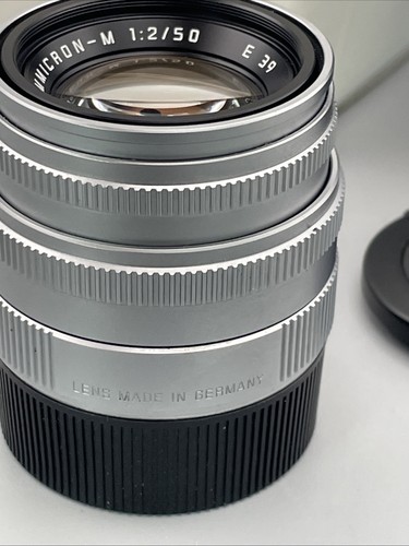 Leica 11816 Summicron-M 1:2/50mm silbern E39 "pre asph“- RAR - Bild 7 von 15
