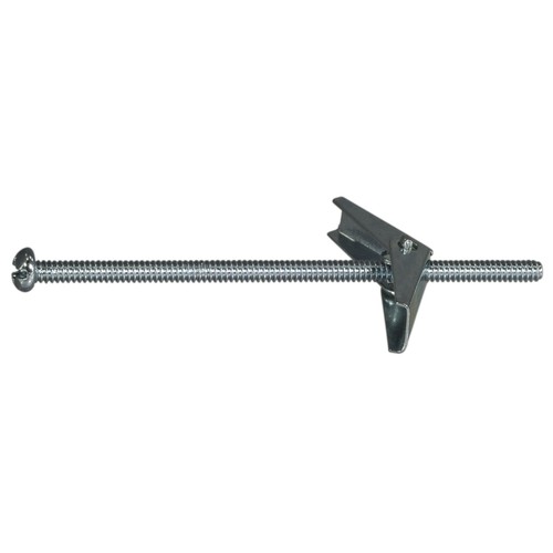 Pernos de palanca de cabeza redonda ranurados de acero galvanizado de 1/8" x 3" - Imagen 1 de 1
