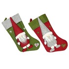  2 stücke Weihnachtsgeschenkbeutel Hängende Dekore Weihnachten Anhänger