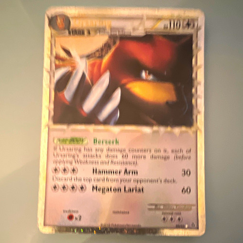 Ursaring 110/115 Unseen Forces Rare Reverse Holo English Pokemon TCG