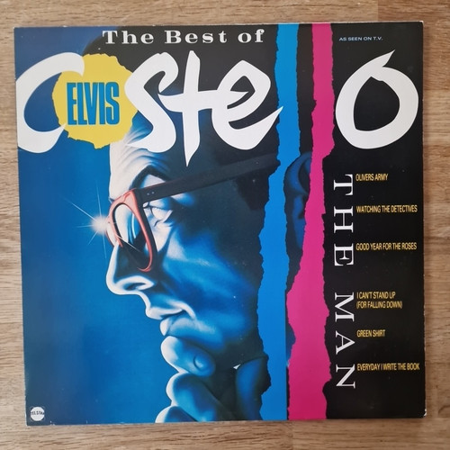 Elvis Costello Best Of The Man 1985 Vinyl LP Best Of Compilation