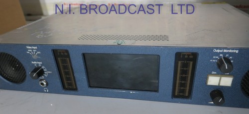 TSL avmu2-bhd+ audio monitoring 3g sdi / HDSDI high definition unit with front - Picture 3 of 12