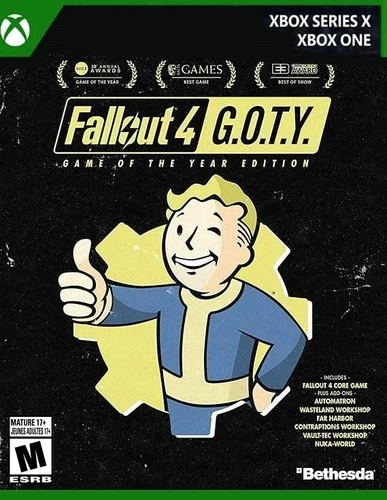 Fallout 4 Game of The Year - Xbox Series X/ One - Brand New Factory Sealed