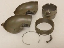 199013 New-No Box; Amphenol 97-3108B-36 Right Angle Plug - Split Backshell