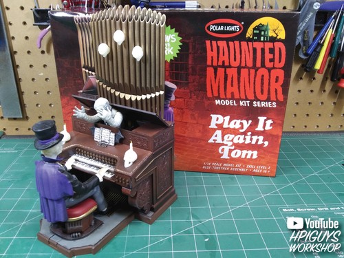 Haunted Manor Play it Again Tom! Polar Lights 1/12 Model Kit Round 2 - Picture 4 of 10