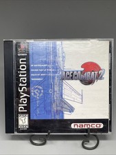Sony PlayStation 1 - Ace Combat 2 - Disc and Manual - Tested