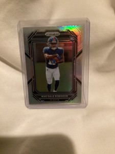 2022 Panini Prizm - Rookies Wan'Dale Robinson #315 Silver Prizm (RC)