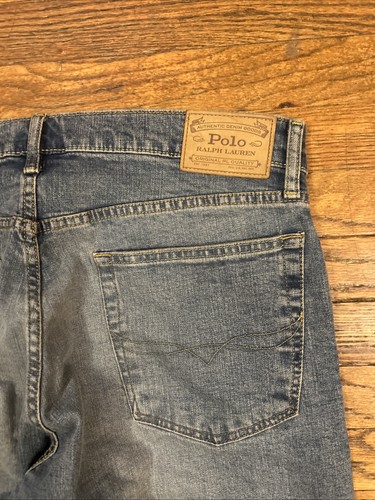 Polo Ralph Lauren Jeans Herren 36x32 Blau Denim Hampton Relaxed Straight - Bild 11 von 11