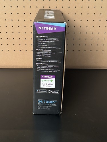 NETGEAR Nighthawk AC1900 (2014) Smart WiFi Wireless Router R7000 NEW/Open Box - Picture 8 of 8