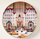 Anthropologie Holiday In The City Dessert Plate New York 2025 Stoneware New
