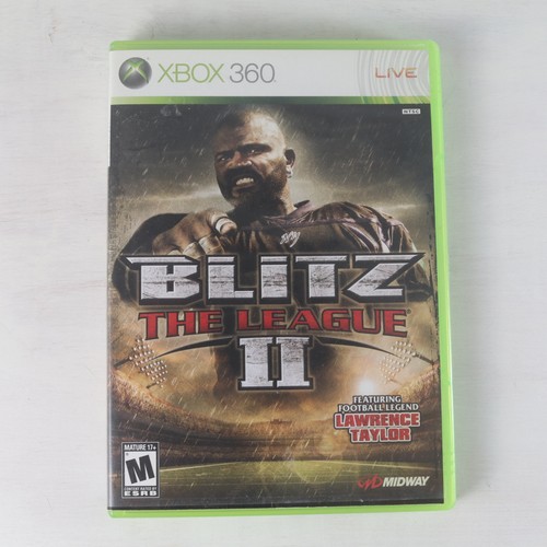 Konvolut 2 Xbox 360 Spiele Blitz The League II & SmackDown vs Raw 2008 - getestet