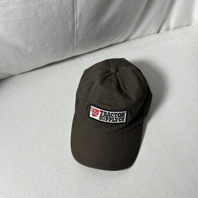 #ad #ad Tractor Supply Co Adjustable Strap Brown Hat $9.99