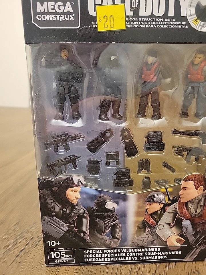 Mega Construx Call Of Duty - FUERZAS ESPECIALES vs SUBMARINERS GFW67 Nuevo. 105 piezas Foto 4 de 4