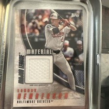 Topps 2025 Series 1 Gunnar henderson Relic Patch MLM-GH