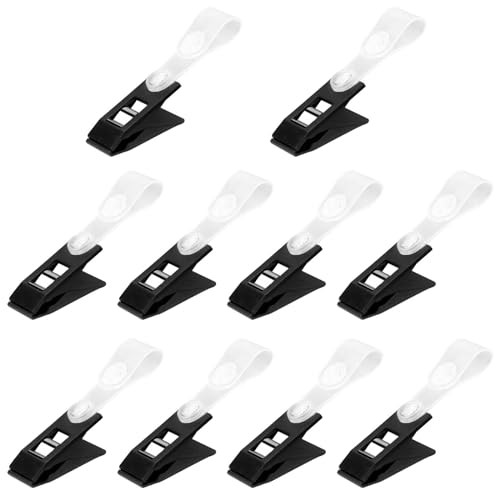 10 PCS Garden Flag Clips, Flag Clips for Small Flags, Anti-Wind Clips for  - Bild 1 von 7