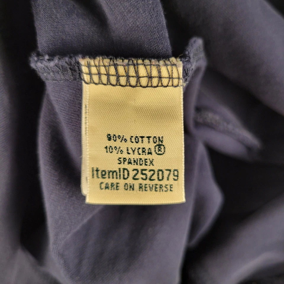 Pantalones deportivos LL Bean para mujer grandes azules cintura elástica relajados cómodos suaves Foto 4 de 4