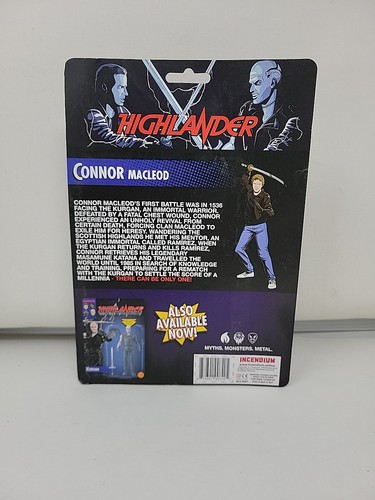2022 Toybiz Incendium Highlander Connor Macleod - Picture 4 of 4