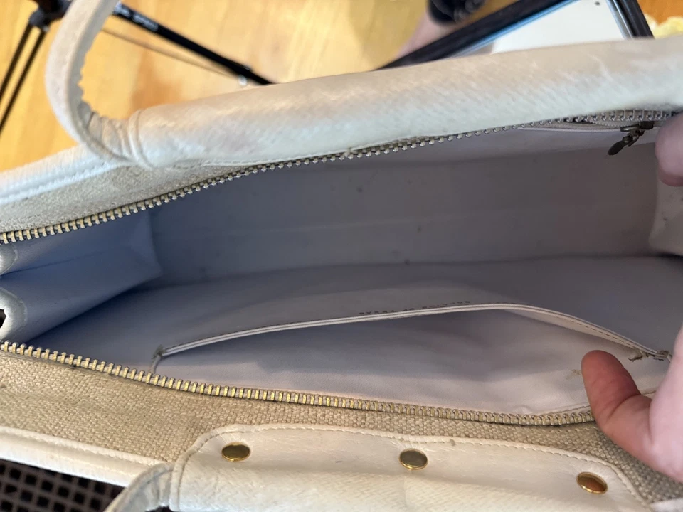 Cartera/bolso de mano vintage Enid Collins - joya jardín rectángulo Foto 4 de 4