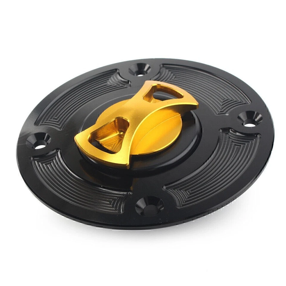 Tampa do tanque de combustível gasolina para Suzuki TL1000S GS500 GSXR600 GSXR750 GSXR1000 dourada - Imagem 2 de 4