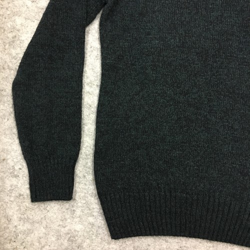 Superdry Mens Knit Hoodie XL Premium Black Label Super SD Green Blue Twist - Picture 16 of 18