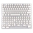 137PCS Mechanical Keyboard Keycaps Minimalist White Non-Engraved Keycap Set