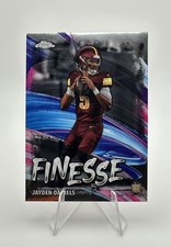 2024 Topps Chrome Football - Jayden Daniels #F-3 Finesse