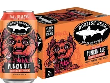 Dogfish Head PUNKIN ALE One Empty COLLECTIBLE Beer Can