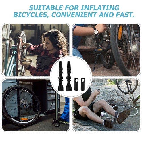  1 Set Car Tubeless Tire Stem Tire Aluminum Alloy Stem Aluminum Alloy Automobile - Picture 5 of 12