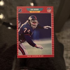 1989 Pro Set - Erik Howard #284. NFL Football Card. VG. New York Giants