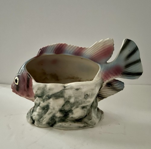Maceta de peces de cerámica Narcoware vintage - Imagen 2 de 2