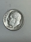 1960 D Roosevelt Dime 10c 90% Silver, Denver Mint US Coin