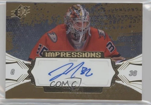 2016-17 SPx Impressions Auto /199 John Gibson #IA-JG Auto