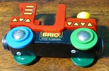 BRIO Red Train Engine w/ Driver Compartment Wooden 33238