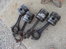 Massey Ferguson 85 Diesel D Tractor Original (3) Pistons Piston (4)  Rods Caps