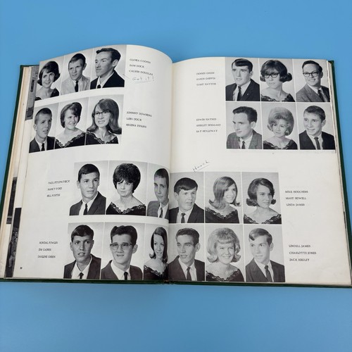 Vintage Yearbook Green Wave 1967 Malden High School Malden Missouri - Picture 4 of 5