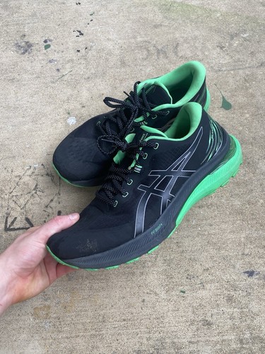 ASICS Mens Gel Kayano 29 Lite Show Black New Leaf Green Shoes Size12 US 1011B473