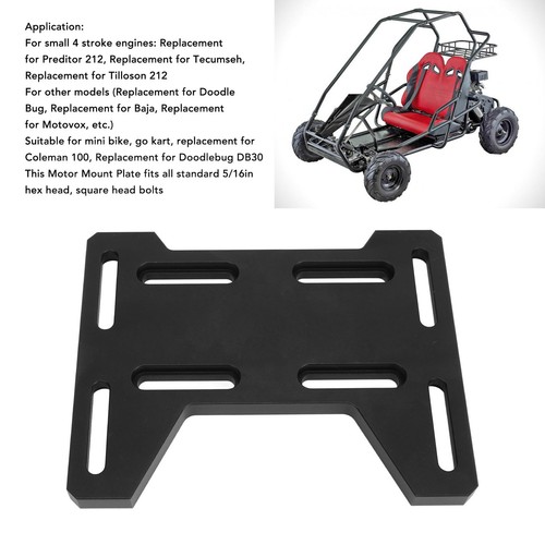 Motor Mount Adapter Plate Stable Performance Mini Bike Motor Mount Plate For 4 - Picture 19 of 24